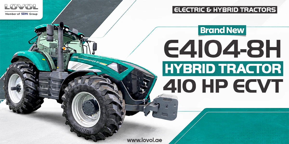 LOVOL E4104-8H HYBRID TRACTOR