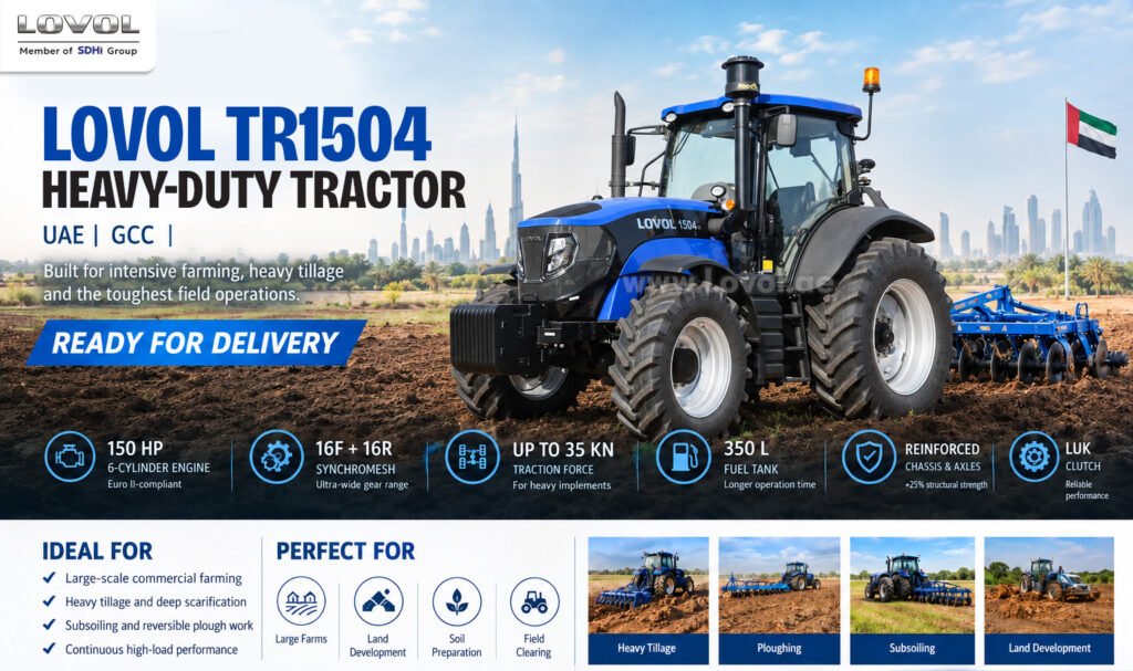 TR1504 150HP tractor for sale